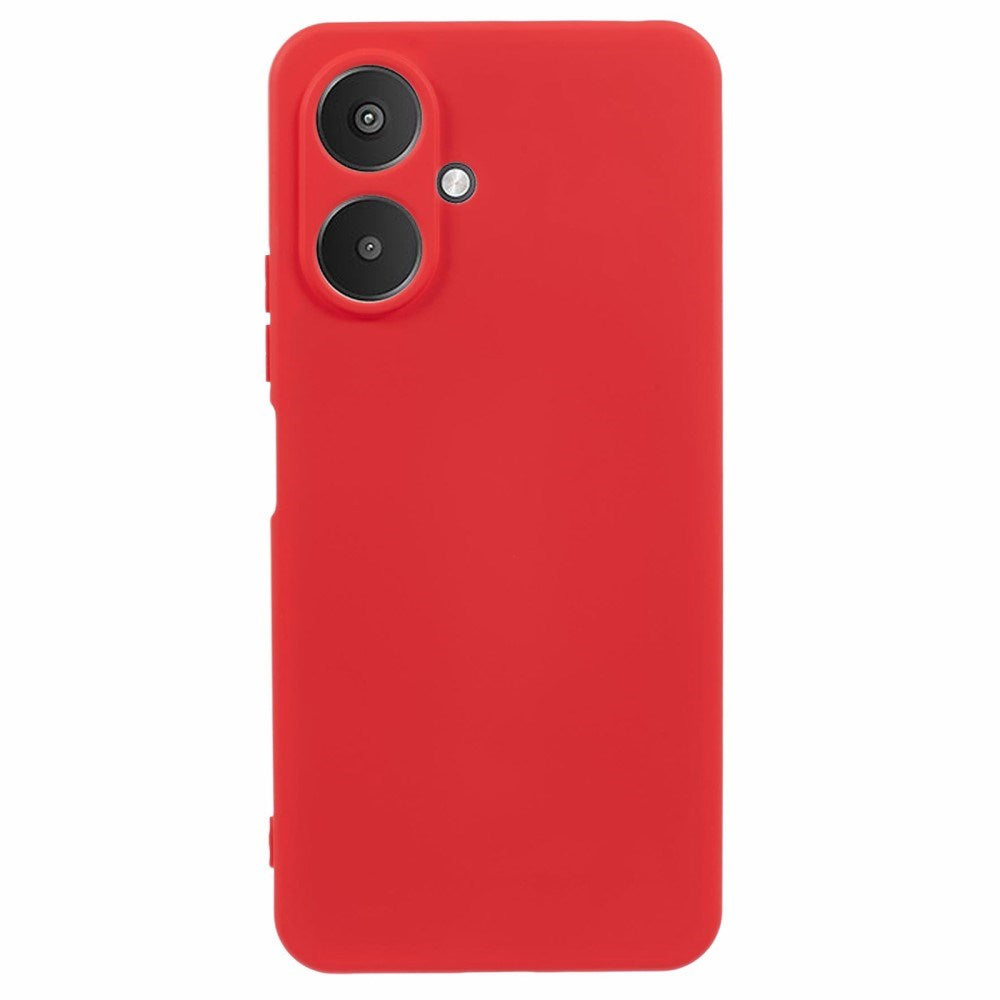 EIDERWOOD Xiaomi Redmi 13C (5G) Lined Flexible Plastic Case - Red