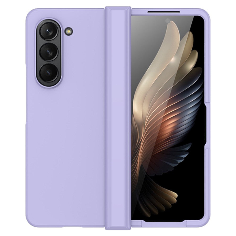 EIDERWOOD Samsung Galaxy Z Fold6 Rubberized Hard Plastic Case - Purple