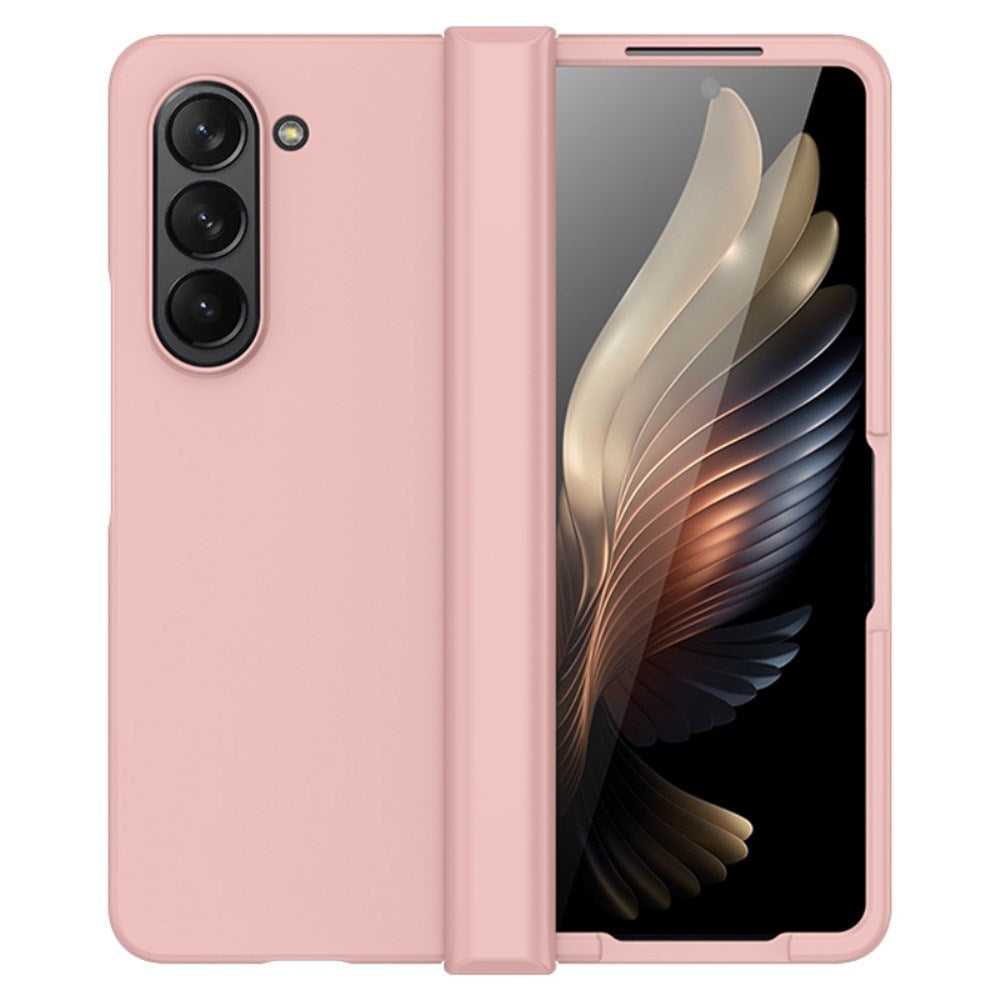 EIDERWOOD Samsung Galaxy Z Fold6 Rubberized Hard Plastic Case - Light Pink