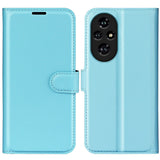 EIDERWOOD Honor 200 Pro (5G) Faux Leather Flip Case with Cardholder & Stand Function - Blue