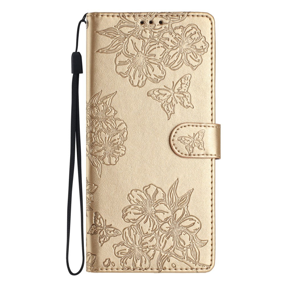 EIDERWOOD Samsung Galaxy S22+ (Plus) Faux Leather Wallet Case with Engraving - Gold