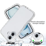 EIDERWOOD iPhone 16 2-in-1 Shock Absorbing Plastic Case - Transparent