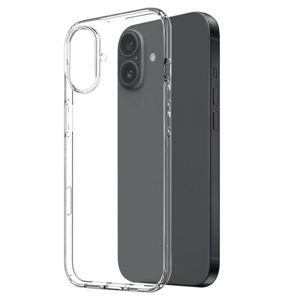 iPhone 16 | 3 i 1 360° Protection set w. Screen Protection | Case | Camera Lens Protection - Transparent