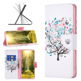 EIDERWOOD iPhone 16 Plus Leather Case w, Wallet & Print - Flower Tree