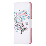 EIDERWOOD iPhone 16 Plus Leather Case w, Wallet & Print - Flower Tree