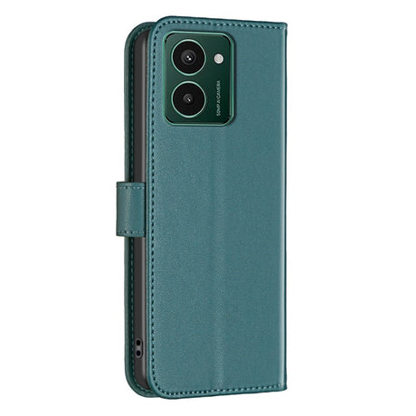 HMD Pulse+ Leatherette Flip Cover with Stand Function & Card Holder - Green