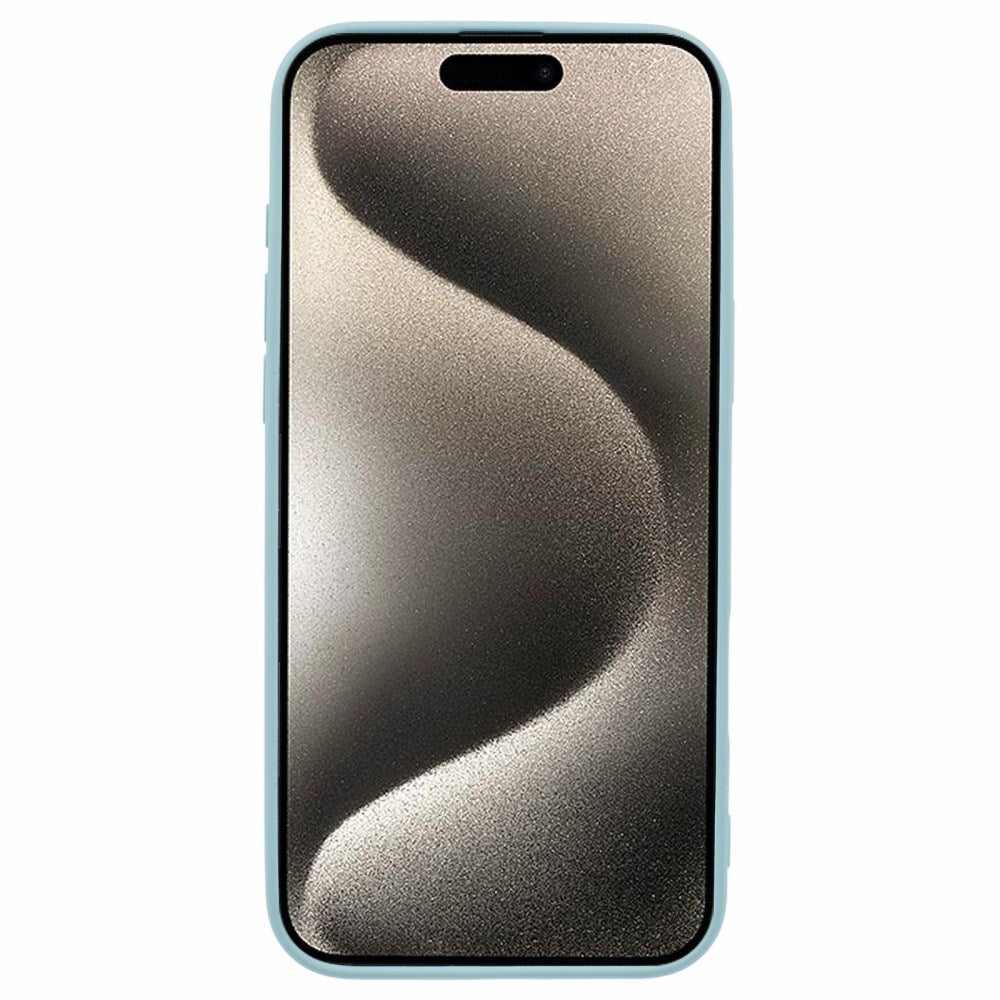 EIDERWOOD iPhone 16 Pro Matte Flexible Plastic Case - Light Blue