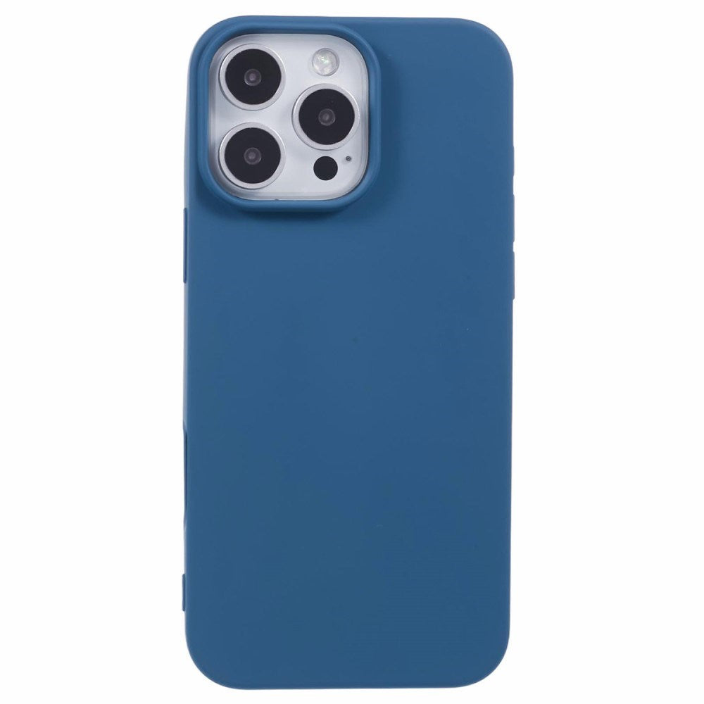 EIDERWOOD iPhone 16 Pro Matte Flexible Plastic Case - Blue