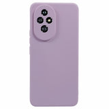 EIDERWOOD Honor 200 5G Case – Flexible Plastic Cover with Fiber Lining and Precise Lens Cutout - Purple