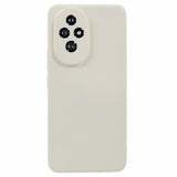 EIDERWOOD Honor 200 5G Case – Flexible Plastic Cover with Fiber Lining and Precise Lens Cutout - White