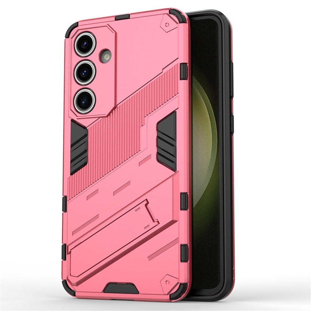 Samsung Galaxy S24 FE Hybrid Case w. Kickstand - Pink