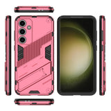 Samsung Galaxy S24 FE Hybrid Case w. Kickstand - Pink