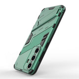 Samsung Galaxy S24 FE Hybrid Case w. Kickstand - Green