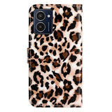 EIDERWOOD HMD Pulse / Pulse Pro / Pulse+ PU Leather Flip Case w. Wallet and Strap - Leopard