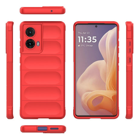 EIDERWOOD Motorola Moto G85 (5G) Flexible Plastic Case - Red