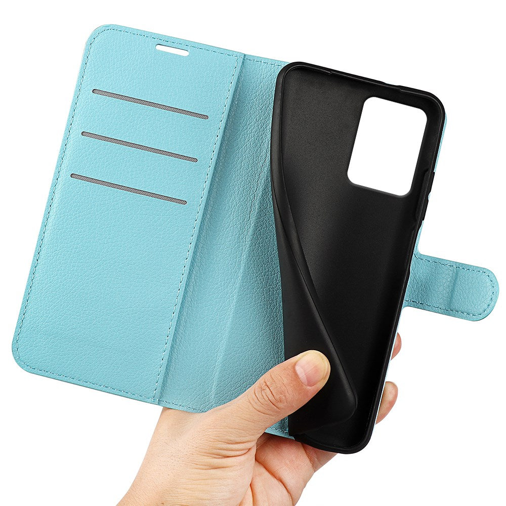 EIDERWOOD HMD Pulse/Pro/Plus Vegan Leather Flip Case with Cardholder & Stand Function - Blue