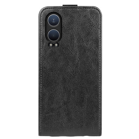 EIDERWOOD OnePlus Nord CE4 Lite (5G) Vertical Flip Case with Card Holder - Black