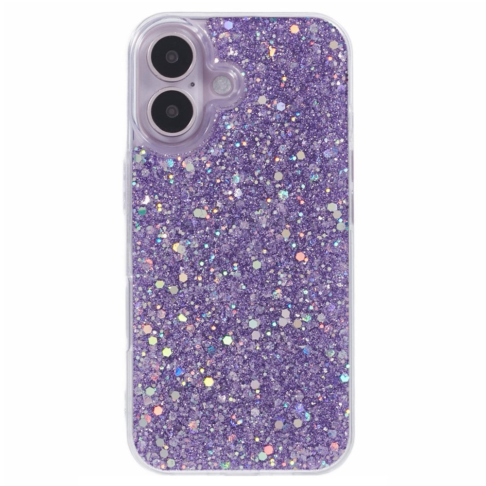 EIDERWOOD iPhone 16 Glitter Case - Purple