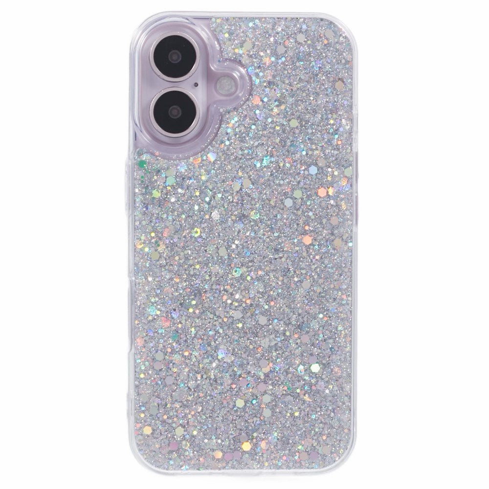 EIDERWOOD iPhone 16 Glitter Case - Silver