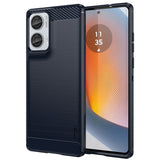 Motorola Moto G85 (5G) / S50 Neo (5G) Brushed Carbon Case - Sort