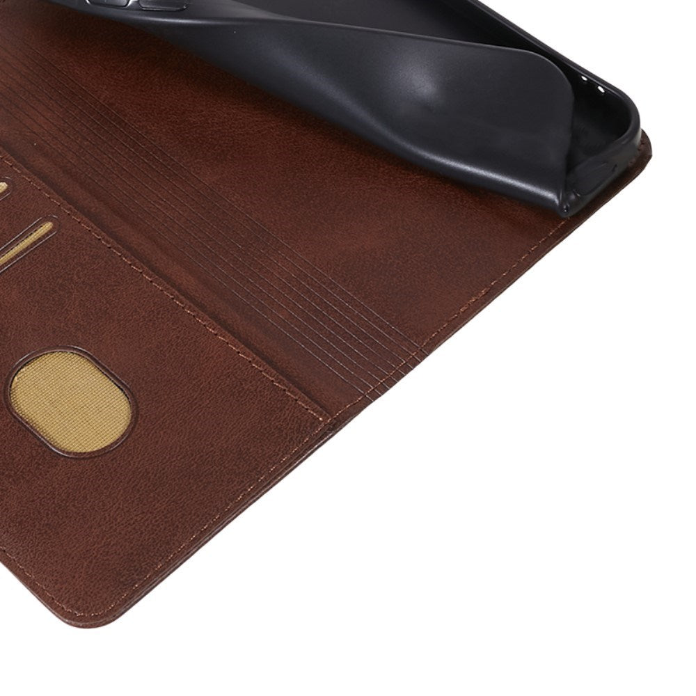 EIDERWOOD OnePlus Nord 4 Leatherette Flip Case with Stand Function & Card Holder - Brown