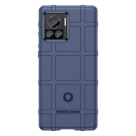 Motorola Edge 30 Ultra Rugged Shield Series Tough Case - Blue