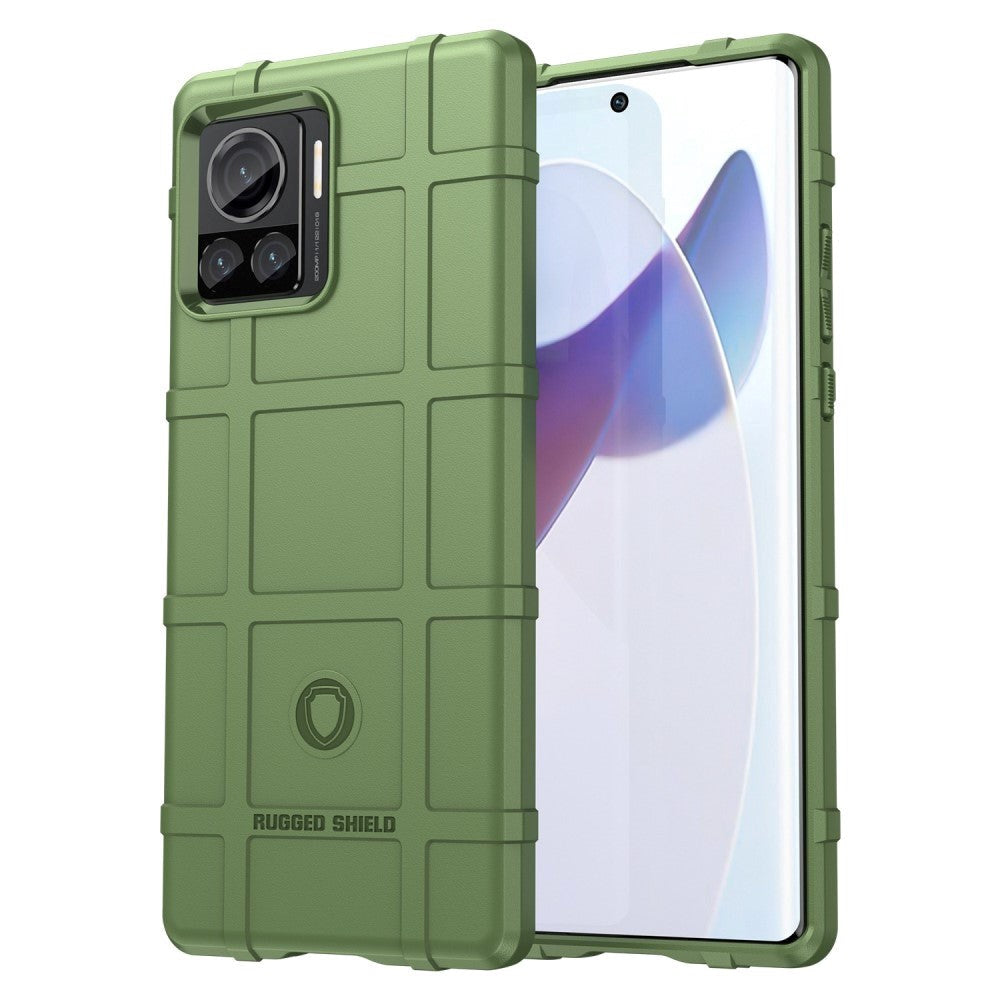 Motorola Edge 30 Ultra Rugged Shield Series Tough Case - Green