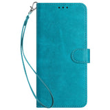 EIDERWOOD Motorola G85 (5G) Imitation Leather case w. Wallet & Strap - Turquoise Blue