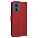 EIDERWOOD Motorola G85 (5G) Imitation Leather case w. Wallet & Strap - Red