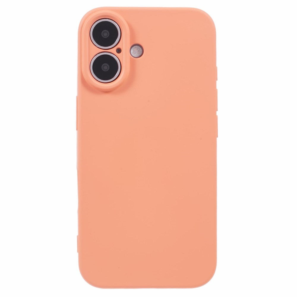 EIDERWOOD iPhone 16 Matte Flexible Plastic Case - Orange