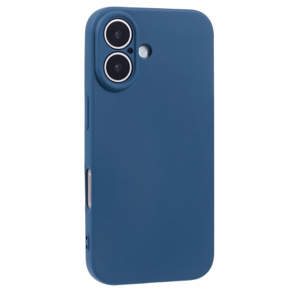 EIDERWOOD iPhone 16 Matte Flexible Plastic Case - Blue