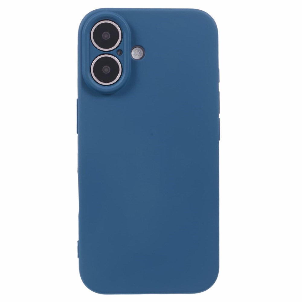 EIDERWOOD iPhone 16 Matte Flexible Plastic Case - Blue