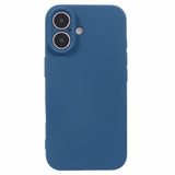 EIDERWOOD iPhone 16 Matte Flexible Plastic Case - Blue