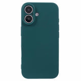 EIDERWOOD iPhone 16 Matte Flexible Plastic Case - Dark Green