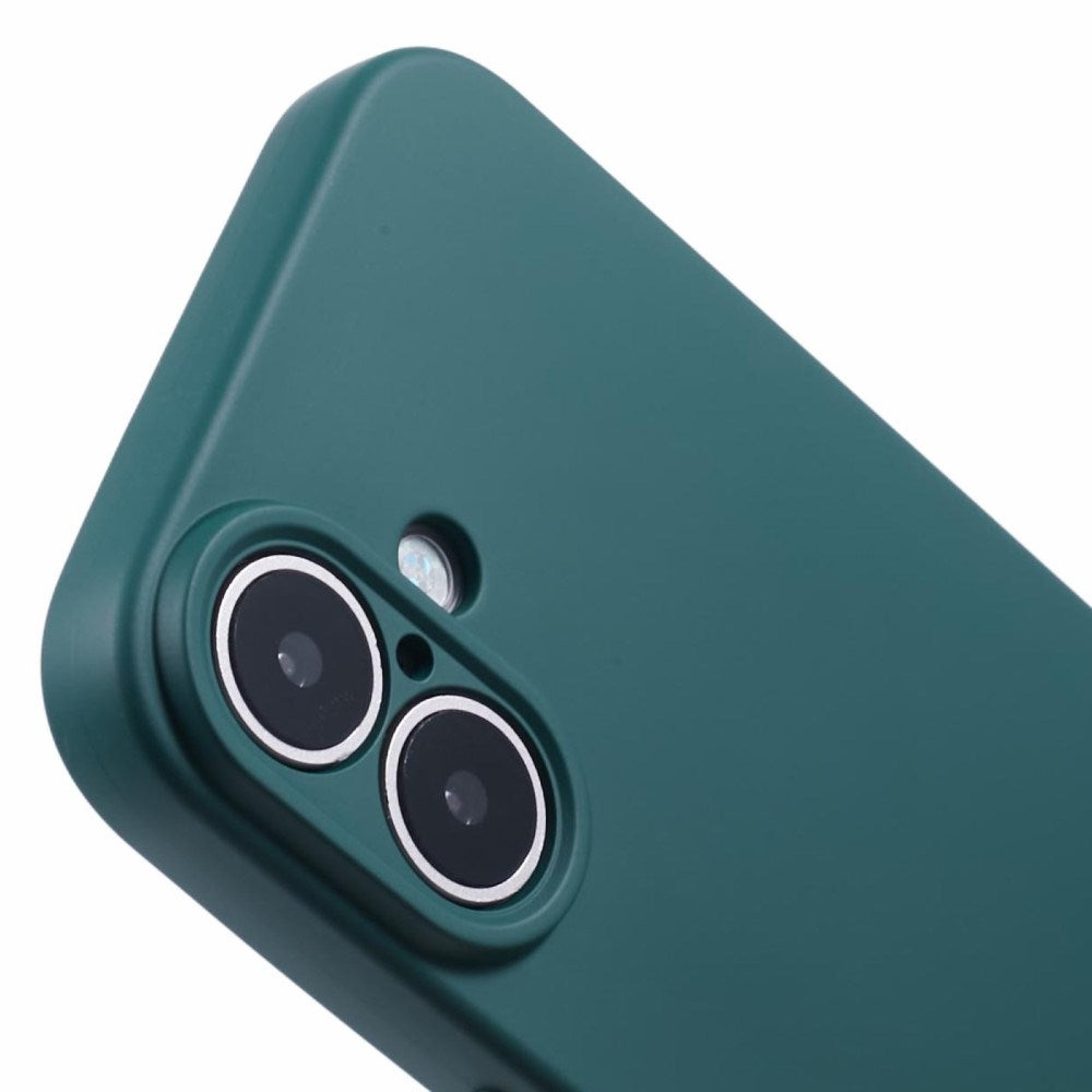 EIDERWOOD iPhone 16 Matte Flexible Plastic Case - Dark Green