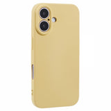 EIDERWOOD iPhone 16 Matte Flexible Plastic Case - Yellow