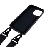 iPhone 16 Pro EIDERWOOD Flexible Plastic Case with Strap - Black