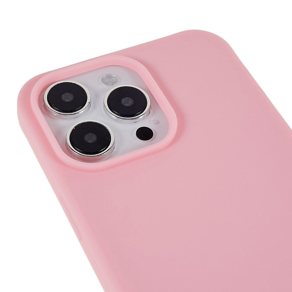 iPhone 16 Pro EIDERWOOD Flexible Plastic Case with Strap - Pink