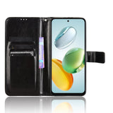 EIDERWOOD Honor 200 Smart Faux Leather Flip Case with Strap - Black