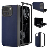 EIDERWOOD Google Pixel 9 Pro Fold (5G) Vegan Leather Case - Dark Blue