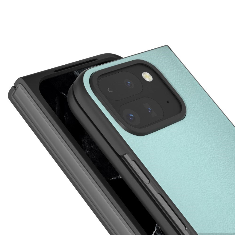 EIDERWOOD Google Pixel 9 Pro Fold (5G) Vegan Leather Case - Light Blue