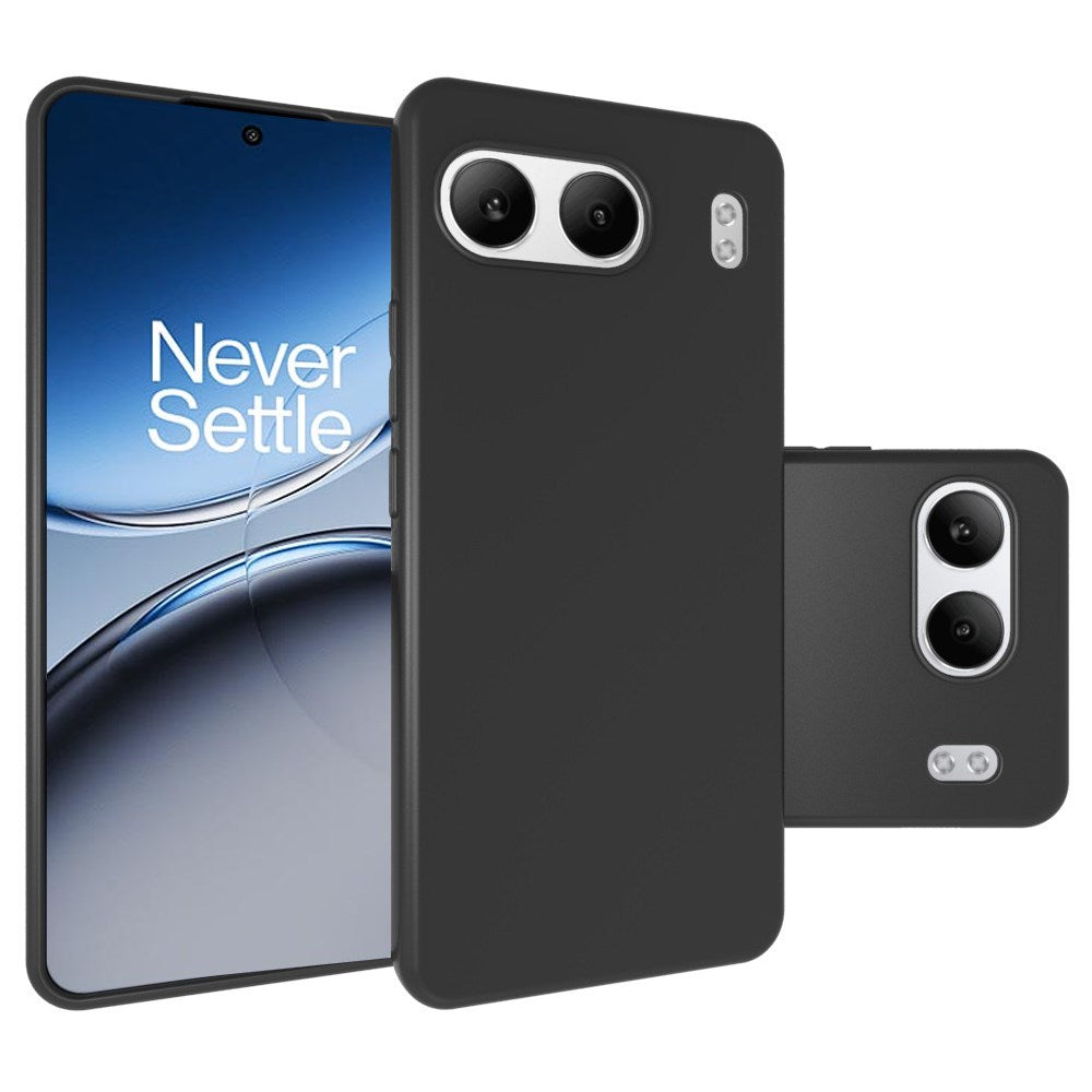 EIDERWOOD OnePlus Nord 4 Matte Flexible Plastic Case - Black