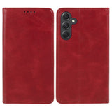 EIDERWOOD Samsung Galaxy A16 (4G/5G) Flip Case with Wallet - Vegan Leather - Red