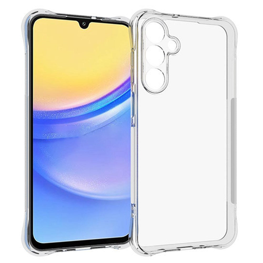 EIDERWOOD Samsung Galaxy A16 Flexible Plastic Back Cover with Strong Corners - Transparent