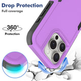 EIDERWOOD iPhone 16 Pro Hybrid Case - Purple