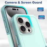 EIDERWOOD iPhone 16 Pro Hybrid Case - Turquoise