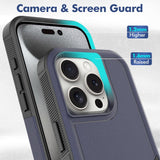 EIDERWOOD iPhone 16 Pro Hybrid Case - Dark Blue