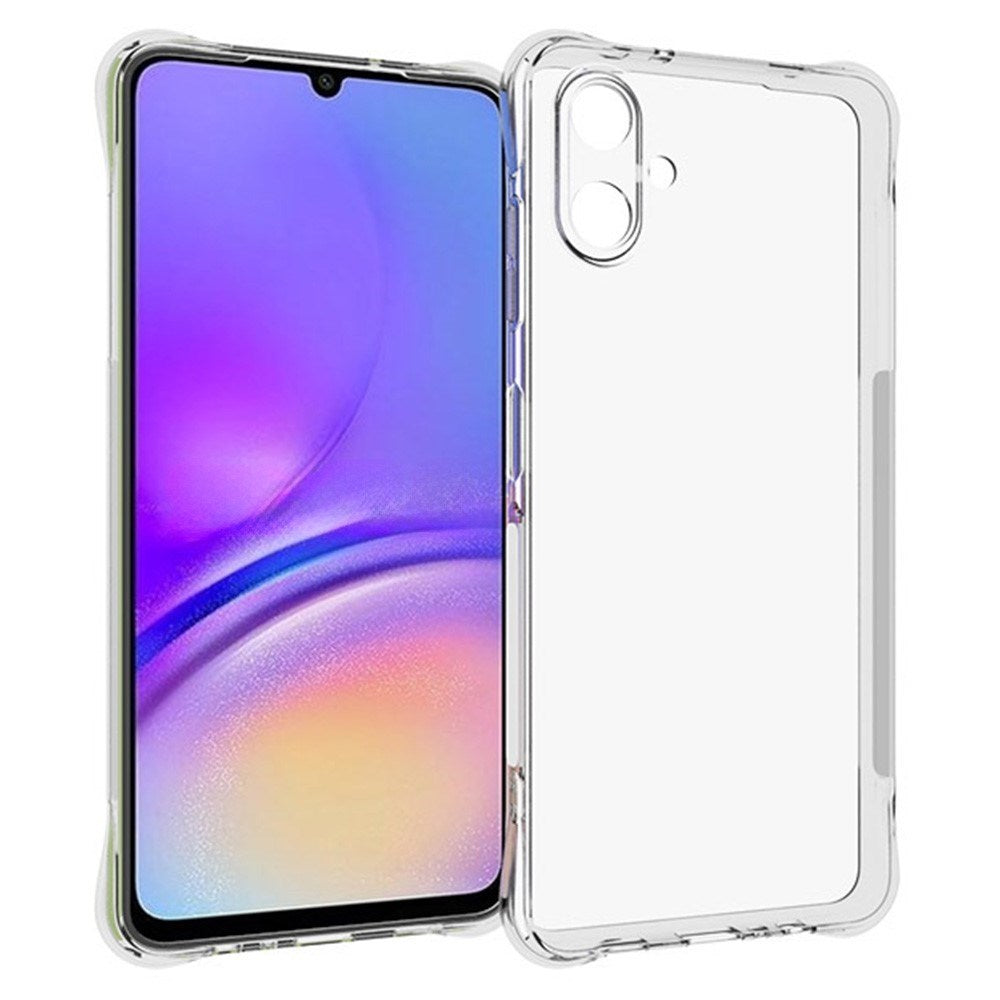 EIDERWOOD Samsung Galaxy A06 Flexible Plastic Case with Reinforced Corners - Transparent