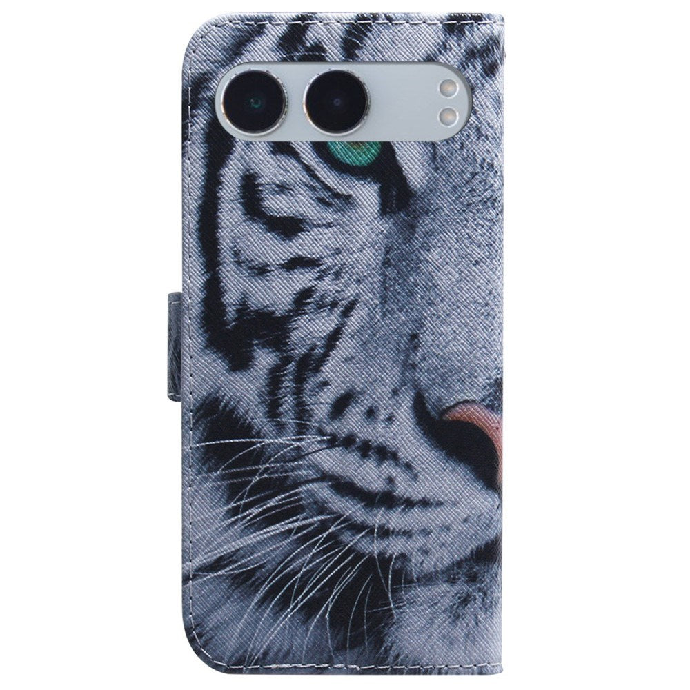 EIDERWOOD OnePlus Nord 4 (5G) Faux Leather Wallet Case w. Print - Tiger