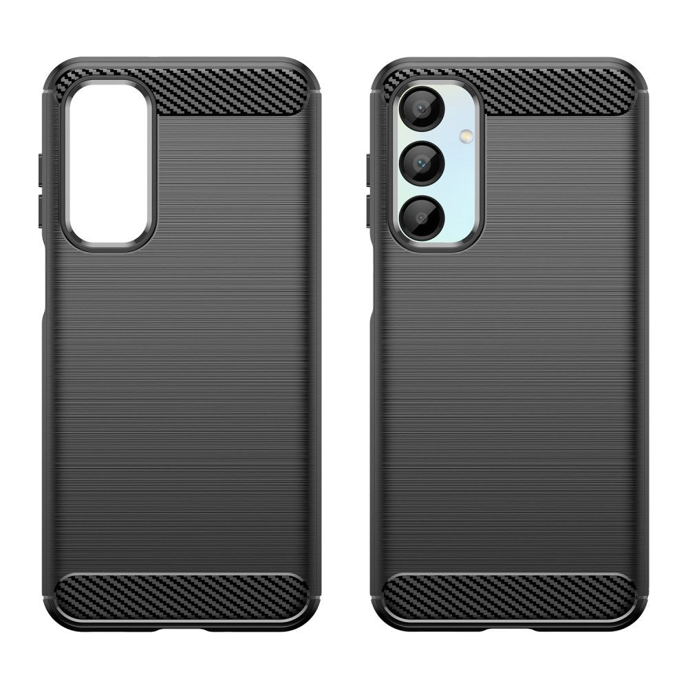 EIDERWOOD Samsung Galaxy A16 (4G/5G) Brushed Carbon Plastic Case - Black